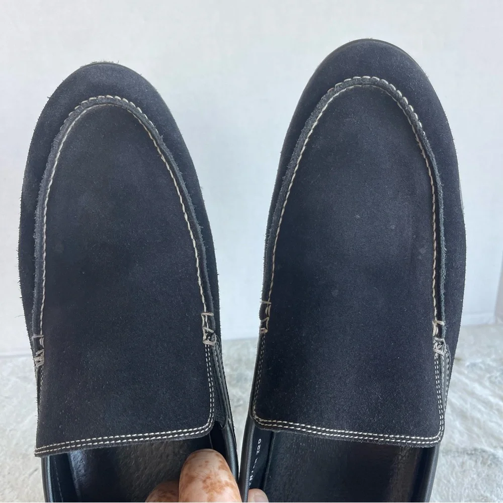 Donald Pliner. Black loafers Men Size 12 - Picture 15 of 15